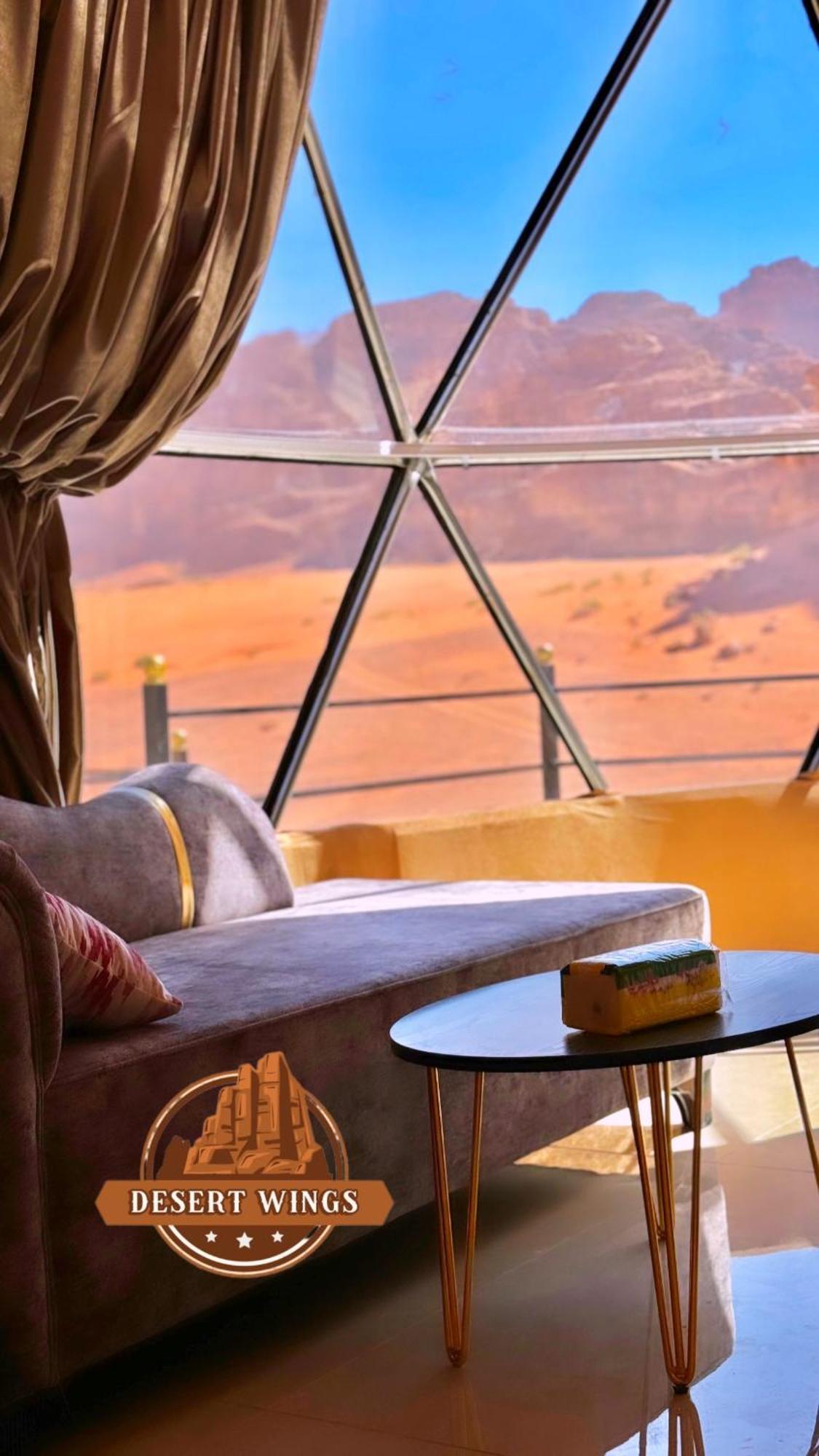 Rum Wings Bubble Luxury Camp Wadi Rum Exterior foto