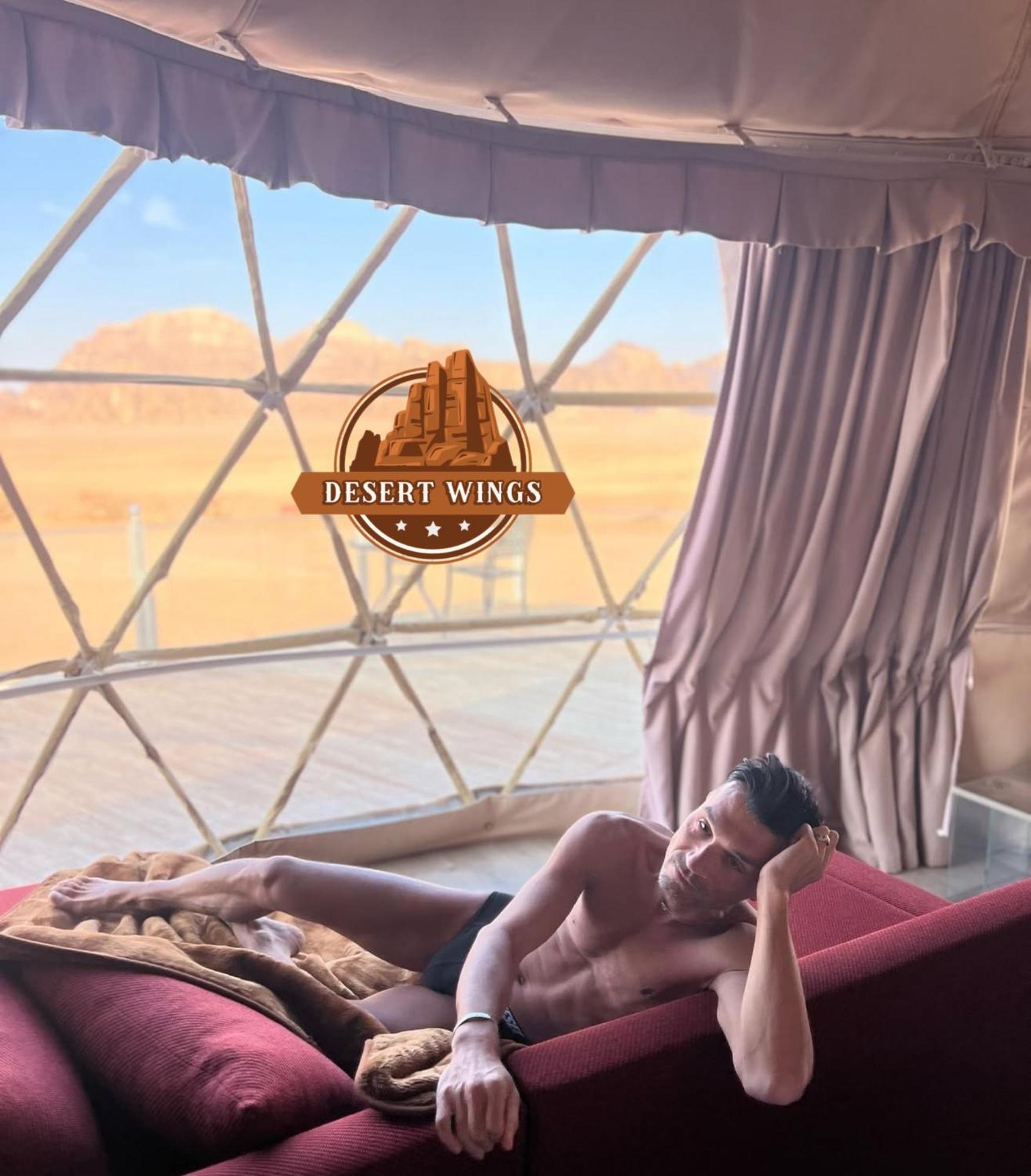 Rum Wings Bubble Luxury Camp Wadi Rum Exterior foto