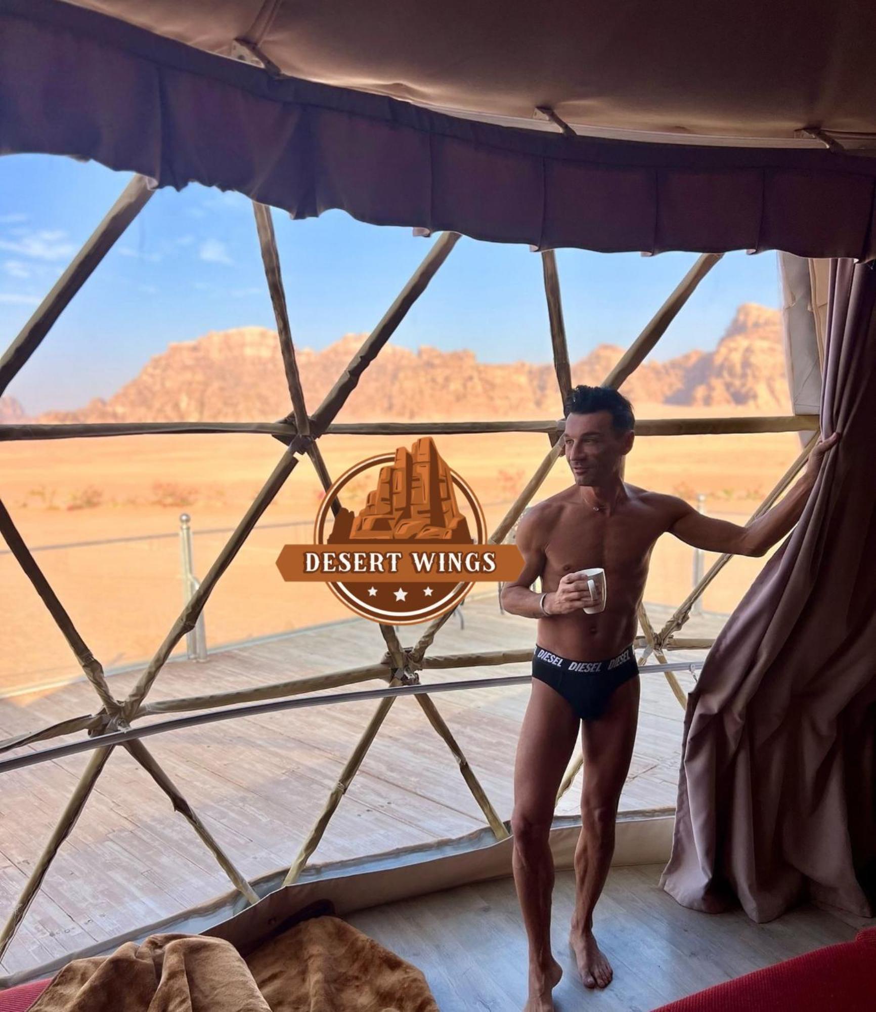 Rum Wings Bubble Luxury Camp Wadi Rum Exterior foto