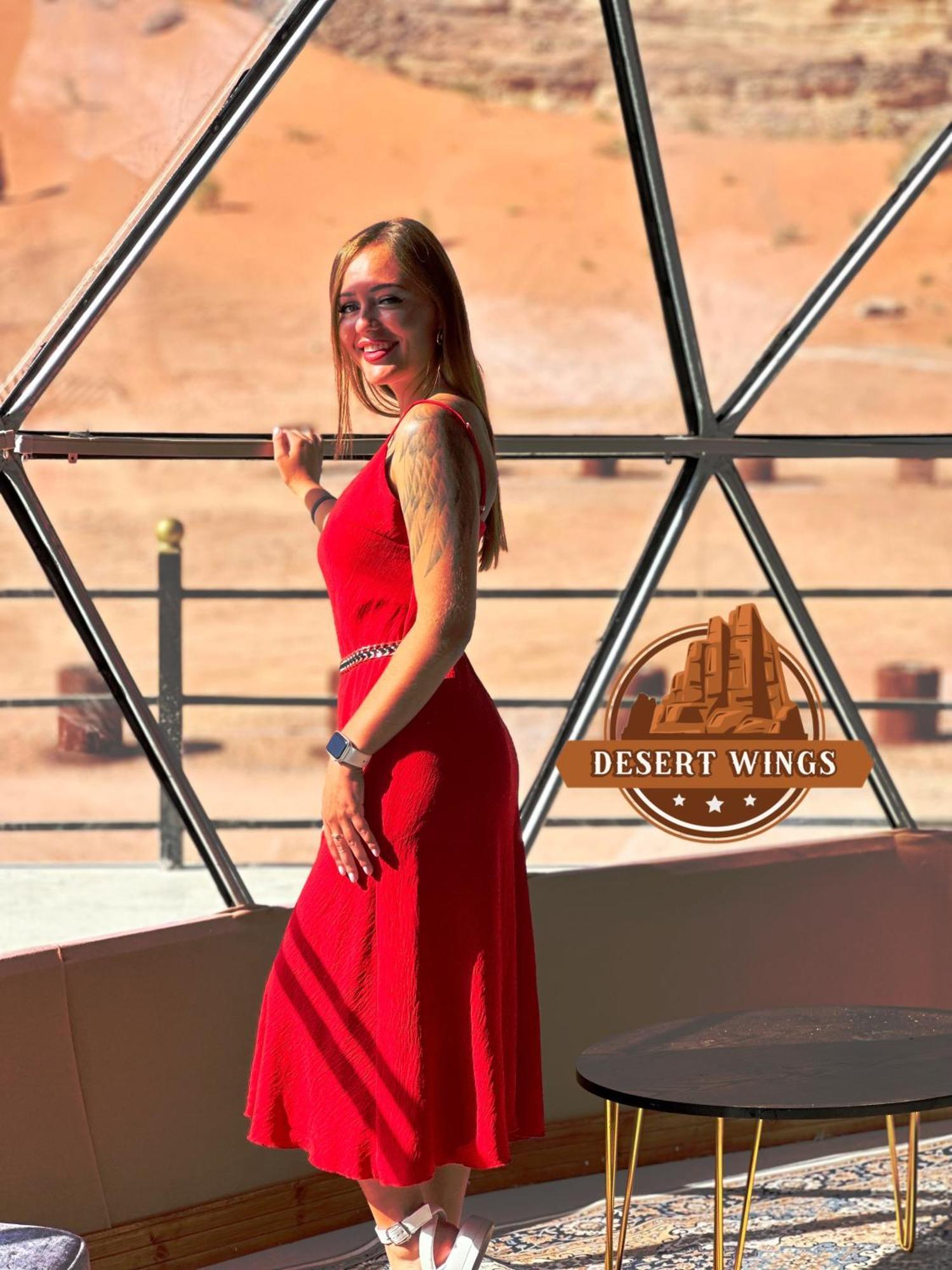 Rum Wings Bubble Luxury Camp Wadi Rum Exterior foto